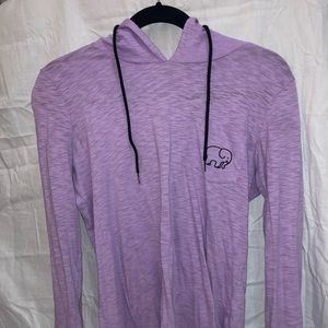 Ivory Ella purple long sleeved top